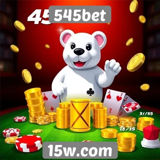 Jogos de cassino online disponíveis na 545bet