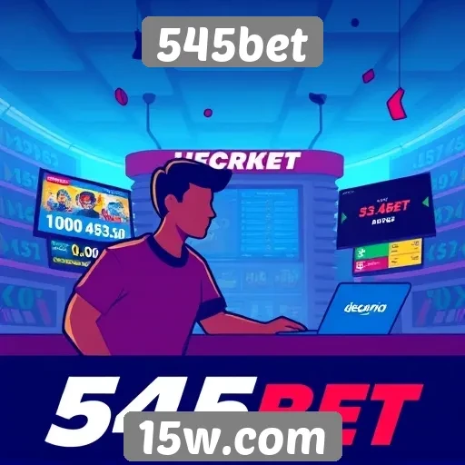 Experiência do usuário no site 545bet